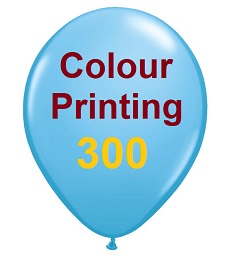 [300 pieces] Balloon Printing 1 Side 2 Colour